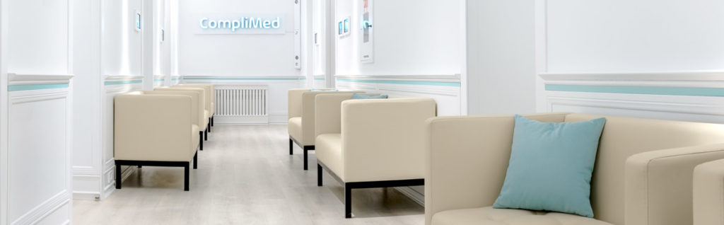 Інтер’єр медичного центру Complimed